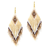 97080, FRINGE JAPANESE BEADED EARRING