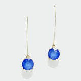 97770, ROUND RHINESTONE DANGLE EARRING