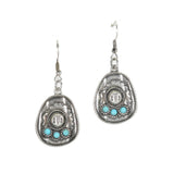 Western Cowboy HAT Dangle Earring
