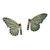 97901, BUTTERFLY RHINESTONE EARRING