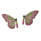 97901, BUTTERFLY RHINESTONE EARRING