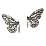 97901, BUTTERFLY RHINESTONE EARRING
