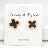98226, CLOVER STUD EARRING