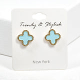 98226, CLOVER STUD EARRING