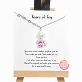 98355, GOLD DIPPED, "TEARS OF JOY" FRESHWATER PEARL NECKLACE