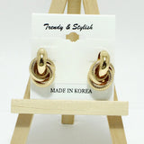 Small Door Knocker Earring - view 2