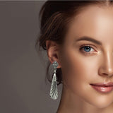 Western Concho Accent Dangle Earring