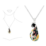 Enamel CAT Pendant Necklace
