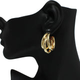 98602, TRIPLE STACK HOOP EARRING