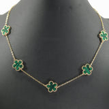 98888, FLOWER DELICATE STATION NECKLACE