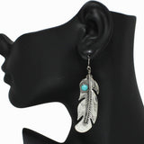 Western Monstera Leaf Earring