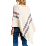 99001, STRIPE SOFT PONCHO