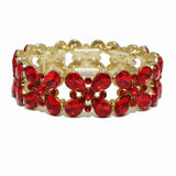 99269, CRYSTAL RHINESTONE EVENING STRETCH BRACELET