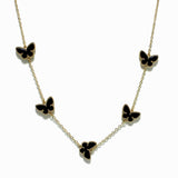 99277, BUTTERFLY DELICATE STATION NECKLACE
