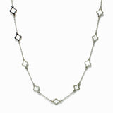 Dainty Clover Station Necklace - view 5