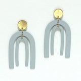 Double Arch Metal Dangle Earring - view 8
