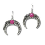 Western Horn Dangle Earring - view 2