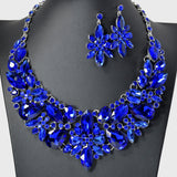99368, RHINESTONE EVENING NECKLACE SET