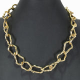 99395, HAMMERED CHAIN NECKLACE