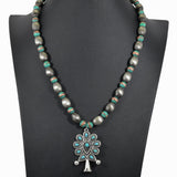 Western Squash Blossom Navajo Beaded Necklace