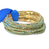 99771, CRYSTAL RHINESTONE STRETCH BRACELET SET