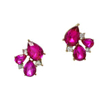 99925, RHINESTONE STUD EARRING
