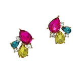 99925, RHINESTONE STUD EARRING