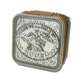 Western Burnished Silver Jewelry Box – Silver Burnished/Brown · SJ0137SBBR_SW 9