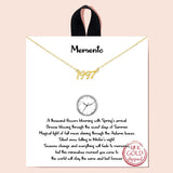 90288, "MEMENTO" GOLD DIPPED, DAINTY NECKLACE