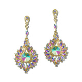 Marquise Rhinestone Chandelier Drop Earrings – Gold/AB · FE1992-GAB_IJ _DSC8377