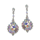 Marquise Rhinestone Chandelier Drop Earrings – Silver/AB · FE1992-SAB_IJ _DSC8379