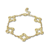 Four Leaf Clover Station Bracelet – Gold · BW3639GD_WT _DSC8484