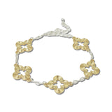 Four Leaf Clover Station Bracelet – Gold/Silver · BW3639MU_WT _DSC8485