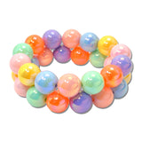 Iridescent Round Bead Stretch Bracelet Set – Multi · MBR5777MU-2_PK _DSC8628