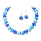 Iridescent Acrylic Bead Necklace Set – Gold/Blue Multi · MNE8828BLMU_PK _DSC8676
