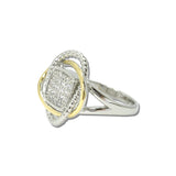 Pave CZ Rope Swirl Statement Ring – Size 7 · RJ4641-2T-7_IM _DSC8916