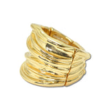 Sculpted Wave Wide Band Ring – Gold · RB2764-GD_IM _DSC8920