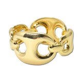 Chunky Mariner Link Bangle Bracelet – Gold · JB10519G_JK _DSC9057