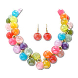 Chunky Acrylic Cluster Statement Necklace – Gold/Multi · JN20070GMT_JK _DSC9112