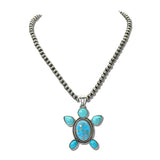 Western Turtle Pendant Necklace – Silver Burnished · JN2129-SB_JOL _DSC9754