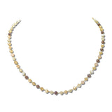 Dainty Glass Bead Linked Necklace – Gold/Pink · ONW2006GDPK_OZ _DSC9835