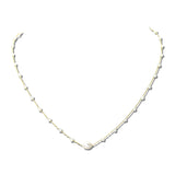 Baroque Pearl Dainty Bead Necklace – Gold/White · ONH3444GDWH_OZ _DSC9840