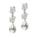108525, MARQUISE TEARDROP RHINESTONE DANGLE EARRING
