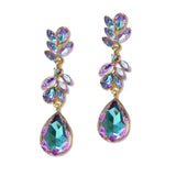 108525, MARQUISE TEARDROP RHINESTONE DANGLE EARRING