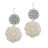Cutout Flower Drop Dangle Earring