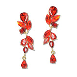 108725, MARQUISE TEARDROP RHINESTONE ACCENT DANGLE EARRING