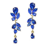 108725, MARQUISE TEARDROP RHINESTONE ACCENT DANGLE EARRING