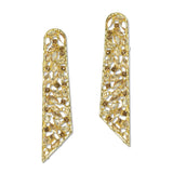108726, MULTI SHAPE RHINESTONE ACCENT GEOMETRIC EARRING