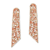 108726, MULTI SHAPE RHINESTONE ACCENT GEOMETRIC EARRING