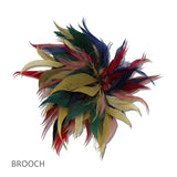 GMPN-07-1 GMPN-07-1 · Feathered Starburst Statement Brooch – Multi